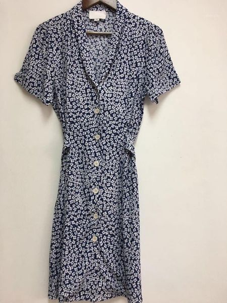 women dress 2020 spring and summer new retro floral buttoned mini dress women1, Black;gray
women dress 2020 spring and summer new retro floral buttoned mini dress women1, Black;gray