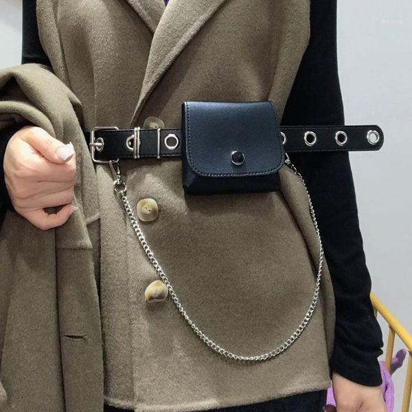fashion chain waist bags women's 2021 new trouser belt small waist belt pu mini luxury bag magnetic rivet purses for women1
fashion chain waist bags women's 2021 new trouser belt small waist belt pu mini luxury bag magnetic rivet purses for women1