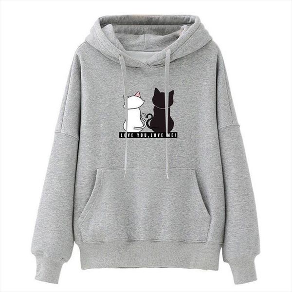 fashion women solid color baggy cat sweatshirt unique elegant comfortable cute sweet casual soft chic loose blouse, Black
fashion women solid color baggy cat sweatshirt unique elegant comfortable cute sweet casual soft chic loose blouse, Black