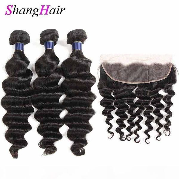 8a unprocessed loose deep wave 3 bundles with frontal indian malaysian hair bundles with frontal closure brazilian human hair extensions, Black
8a unprocessed loose deep wave 3 bundles with frontal indian malaysian hair bundles with frontal closure brazilian human hair extensions, Black