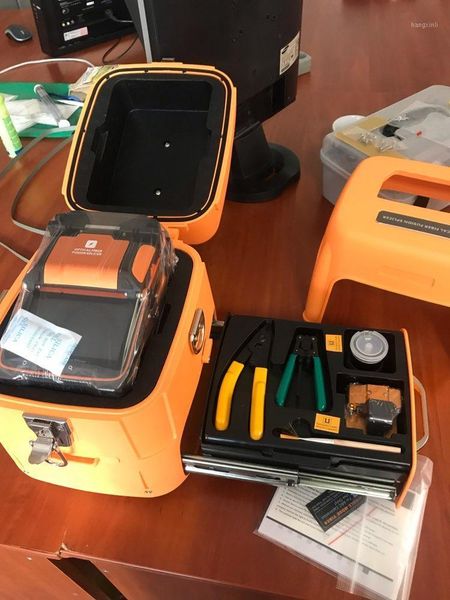 fiber optic equipment optical fusion splicer signalfire ai-8 cleaver 6 s 15 heat time sm mm ds nzds1
fiber optic equipment optical fusion splicer signalfire ai-8 cleaver 6 s 15 heat time sm mm ds nzds1