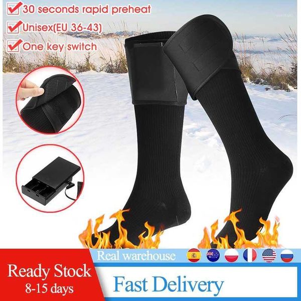 30s heated electric heated socks men women skiing socks for camping hiking winter snowboard rechargeable battery1, Black
30s heated electric heated socks men women skiing socks for camping hiking winter snowboard rechargeable battery1, Black