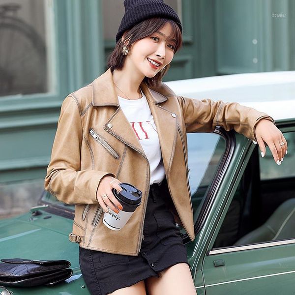 women's leather & faux ladies jacket women genuine bomber sheepskin coat spring autumn 2021 motorcycle biker ot20371, Black
women's leather & faux ladies jacket women genuine bomber sheepskin coat spring autumn 2021 motorcycle biker ot20371, Black