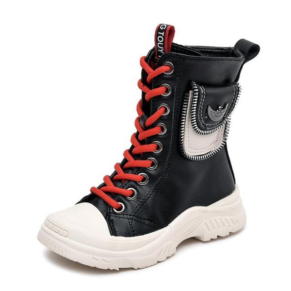 autumn winter girls warm children high martin boots boys fashion woven kid leather casual sports shoes, Black
autumn winter girls warm children high martin boots boys fashion woven kid leather casual sports shoes, Black