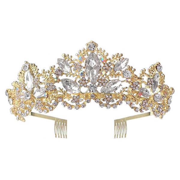 queen rhinestones bride crown wedding jewelry marriage hairpin tiara headwear for women bridal hair accessories, Golden;silver
queen rhinestones bride crown wedding jewelry marriage hairpin tiara headwear for women bridal hair accessories, Golden;silver