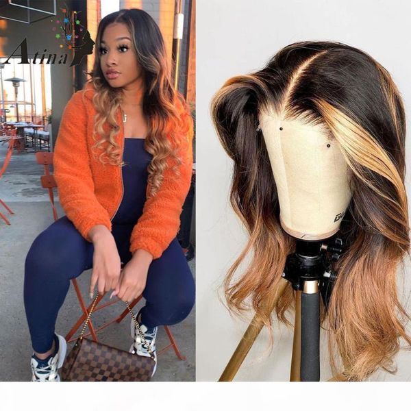 atina ombre colored wavy human hair wig pre plucked brazilian remy bleach knots hd transparent invisible lace front wig 250%, Black;brown
atina ombre colored wavy human hair wig pre plucked brazilian remy bleach knots hd transparent invisible lace front wig 250%, Black;brown