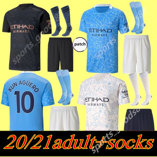 2020 men kit city kun aguero manchester soccer jersey full kids kits 2020 2021 sterling mahrez jesus sane de bruyne soccer jerseys, Black;yellow
2020 men kit city kun aguero manchester soccer jersey full kids kits 2020 2021 sterling mahrez jesus sane de bruyne soccer jerseys, Black;yellow
