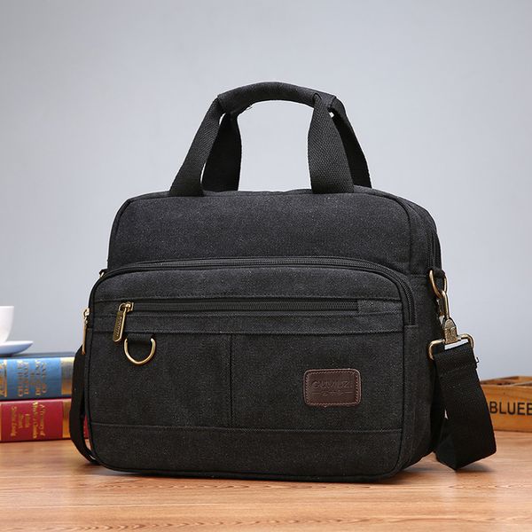 new men's washable canvas bag fashion casual joker portable slung dual-purpose computer bag
new men's washable canvas bag fashion casual joker portable slung dual-purpose computer bag