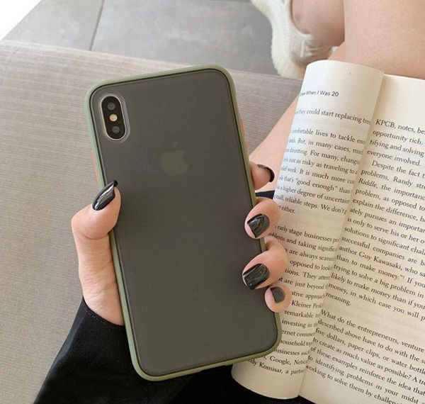 dhl 100pcs phone case for iphone 6 7 8 plus x 11 12 pro max x xr xs max 7plus luxury contrast color frame matte ha bbywnc bdepack2001 
dhl 100pcs phone case for iphone 6 7 8 plus x 11 12 pro max x xr xs max 7plus luxury contrast color frame matte ha bbywnc bdepack2001