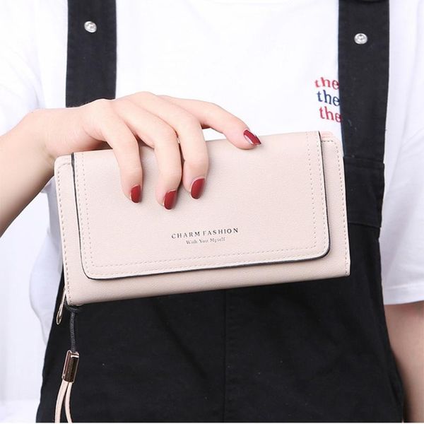 wallets women's cute simple wallet long zipper short male elegant purse 2021 hand with a stitching1, Red;black
wallets women's cute simple wallet long zipper short male elegant purse 2021 hand with a stitching1, Red;black