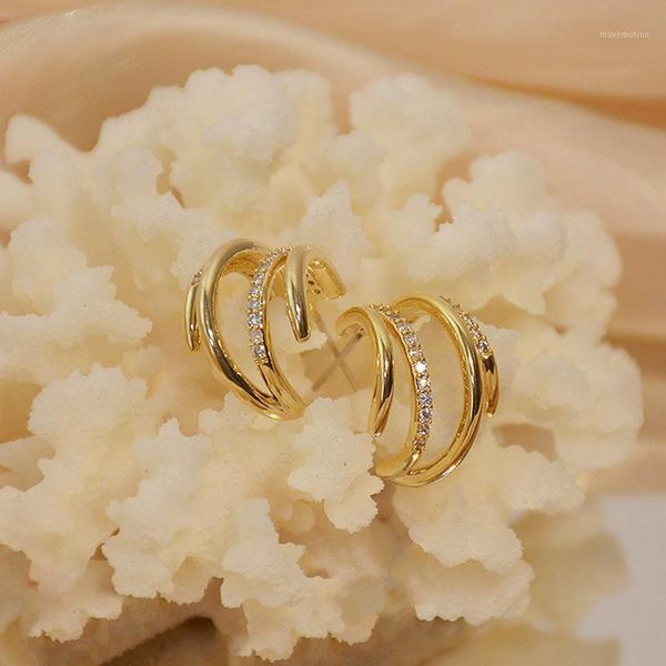 fashion shiny geometry stud earrings for women r luxury creativity jewelry s925 needle inlaid zircon1, Golden;silver
fashion shiny geometry stud earrings for women r luxury creativity jewelry s925 needle inlaid zircon1, Golden;silver