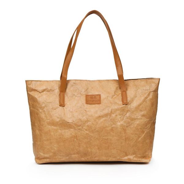 pubgs women bags kraft paper shoulder handbags large-capacity folding 2020 new portable environmentally friendly shopping bag
pubgs women bags kraft paper shoulder handbags large-capacity folding 2020 new portable environmentally friendly shopping bag