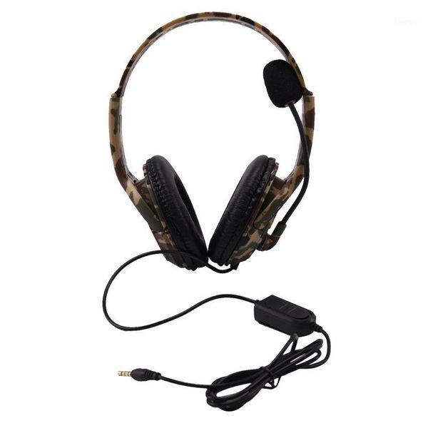 wired game headset with microphone, headworn camouflage bilateral large headset for playstation 4 ps4 x-one pc and lap
wired game headset with microphone, headworn camouflage bilateral large headset for playstation 4 ps4 x-one pc and lap
