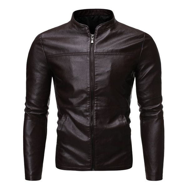 mens jackets and coats men's fashion trend: stand-up collar motorcycle slimming leather jacket kg-1217, Black;brown
mens jackets and coats men's fashion trend: stand-up collar motorcycle slimming leather jacket kg-1217, Black;brown
