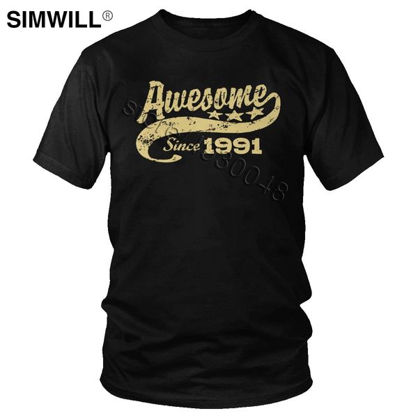 trendy tee awesome since 1991 short sleeved 29 years old birthday gift print father's gift apparel hooded sweatshirt hoodie men t shirt
trendy tee awesome since 1991 short sleeved 29 years old birthday gift print father's gift apparel hooded sweatshirt hoodie men t shirt