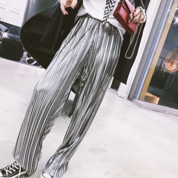 2021-autumn striped silver blingbling woman pants designer luxury women's clothes e2qe, Black;white
2021-autumn striped silver blingbling woman pants designer luxury women's clothes e2qe, Black;white