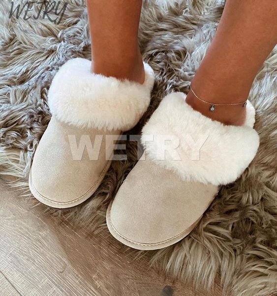 slippers 2021 faux fur winter warm shoes woman men indoor soft plush anti-slip lovers home floor slipper cotton slides, Black
slippers 2021 faux fur winter warm shoes woman men indoor soft plush anti-slip lovers home floor slipper cotton slides, Black