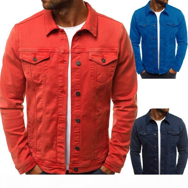 men denim jacket wholesale fashion jeans jackets slim fit casual streetwear single-breasted vintage mens jean clothing plus size m-3xl, Black;brown
men denim jacket wholesale fashion jeans jackets slim fit casual streetwear single-breasted vintage mens jean clothing plus size m-3xl, Black;brown