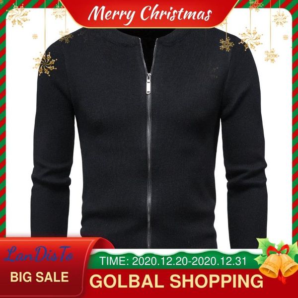men's sweaters landisto men clothing zipper knitted sweater warm european style solid mens cardigan, White;black
men's sweaters landisto men clothing zipper knitted sweater warm european style solid mens cardigan, White;black