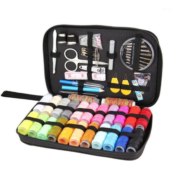 diy sewing box multi-function travel sewing kit needle thread threader tape scissor storage bag set 25/90/94 pcs1, Black
diy sewing box multi-function travel sewing kit needle thread threader tape scissor storage bag set 25/90/94 pcs1, Black
