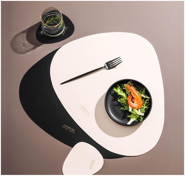drop-shaped shape placemat plate mat food grade leather table pad waterproof heat insulation kitchen gadget easy jllrfp
drop-shaped shape placemat plate mat food grade leather table pad waterproof heat insulation kitchen gadget easy jllrfp