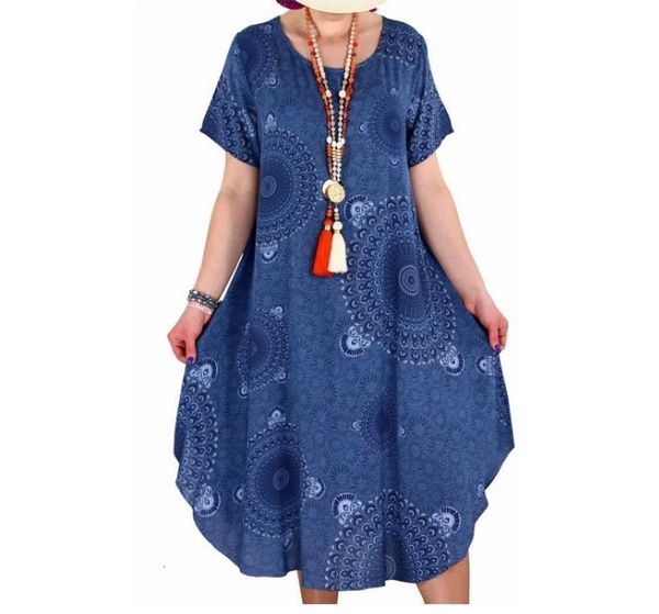 women summer dress 2020 printing dot dress midi plus size casual loose short sleeve irregular long knee-length dress, Black;gray
women summer dress 2020 printing dot dress midi plus size casual loose short sleeve irregular long knee-length dress, Black;gray