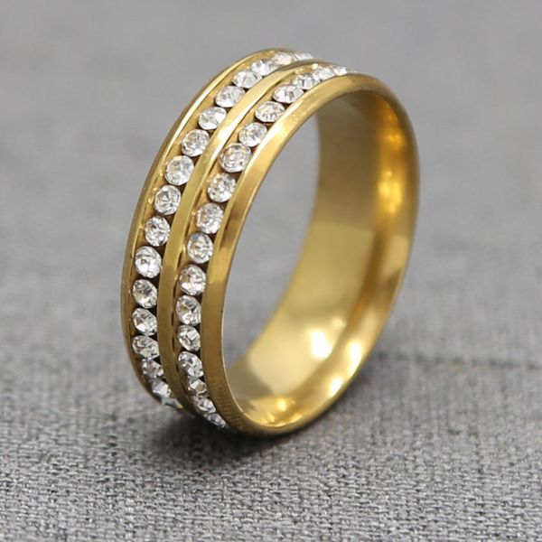 double row rhinestone titanium steel hip hop ring rings maintains color long hiphop bling 316 steel ring, Golden;silver
double row rhinestone titanium steel hip hop ring rings maintains color long hiphop bling 316 steel ring, Golden;silver