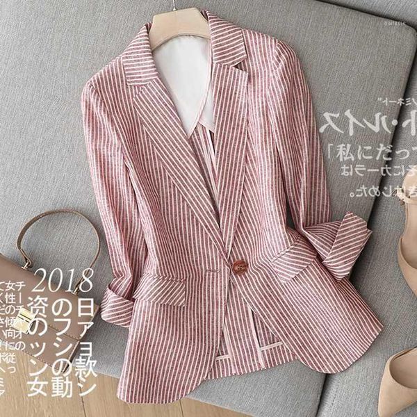 new spring summer ladies blazer women linen stripe blazers and suit jackets women breathable cotton and linen blazer femenino1, White;black
new spring summer ladies blazer women linen stripe blazers and suit jackets women breathable cotton and linen blazer femenino1, White;black