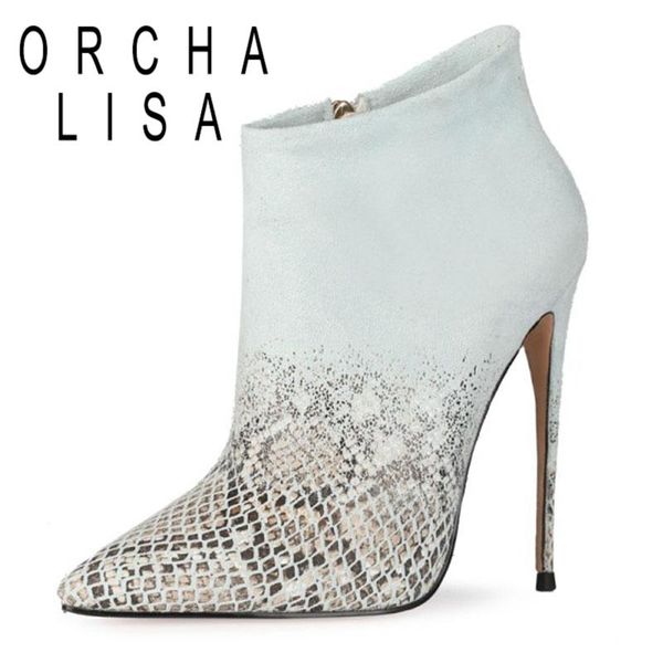 orcha lisa ladies winter ankle boots pointed toe 10cm 12cm thin high heels flock zipper big size 34-47 leisure party b2021, Black
orcha lisa ladies winter ankle boots pointed toe 10cm 12cm thin high heels flock zipper big size 34-47 leisure party b2021, Black