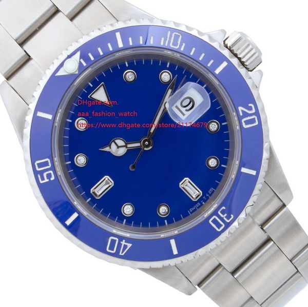 sapphire 40mm 116610 stainless steel bracelet automatic mechanical blue ceramic bezel mens men's watch watches blue dial, Slivery;brown
sapphire 40mm 116610 stainless steel bracelet automatic mechanical blue ceramic bezel mens men's watch watches blue dial, Slivery;brown