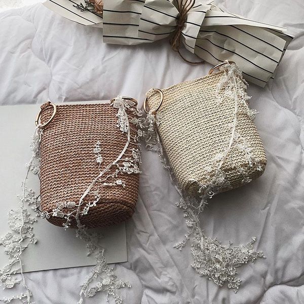 straw bucket bud ribbon shoulder bag summer beach holiday weaving diagonal literary ladies bag new
straw bucket bud ribbon shoulder bag summer beach holiday weaving diagonal literary ladies bag new