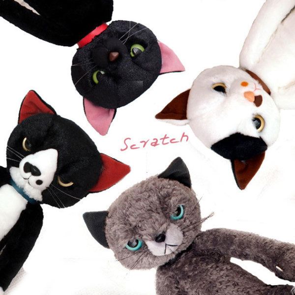1pcs 40/60cm stuffed cats plush toys japan scratch kitten peluche sharp paw neko soft toy children kids novel gifts
1pcs 40/60cm stuffed cats plush toys japan scratch kitten peluche sharp paw neko soft toy children kids novel gifts