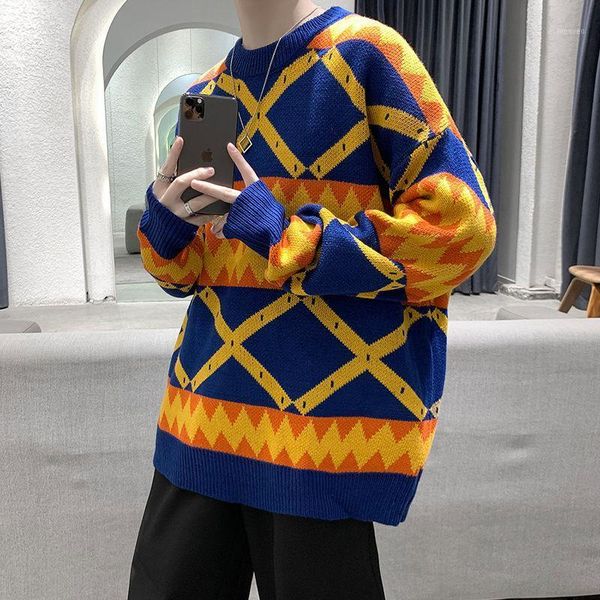 2020 men's pattern print wool sweaters clothes loose casual knitting round neck coats fashion 3-color cashmere pullover -2xl1, White;black
2020 men's pattern print wool sweaters clothes loose casual knitting round neck coats fashion 3-color cashmere pullover -2xl1, White;black