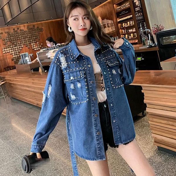 and coat jacket outwear streetwear casual spring denim plus size women female demin autumn for bomber turn-down collar loose, Black;brown
and coat jacket outwear streetwear casual spring denim plus size women female demin autumn for bomber turn-down collar loose, Black;brown