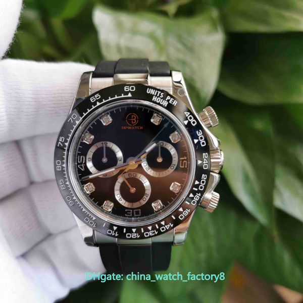 bp maker watches 40mm cosmograph 116520 diamond dial rubber chronograph cal.4130 movement mechanical automatic mens watch men's wristwa, Slivery;brown
bp maker watches 40mm cosmograph 116520 diamond dial rubber chronograph cal.4130 movement mechanical automatic mens watch men's wristwa, Slivery;brown