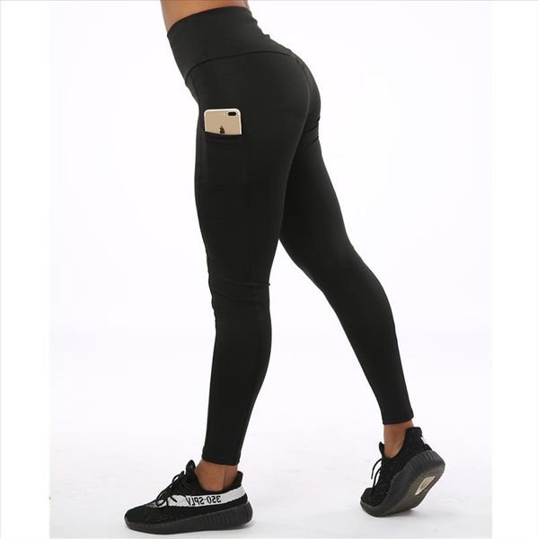 high waist polyester leggings women pocket slim fit ankle length pants breathable elasticity fitness female legging drop shipping, Black
high waist polyester leggings women pocket slim fit ankle length pants breathable elasticity fitness female legging drop shipping, Black