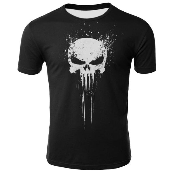 ray skull black men's casual 3d printing round neck short sleeve summer t-shirt, White;black
ray skull black men's casual 3d printing round neck short sleeve summer t-shirt, White;black