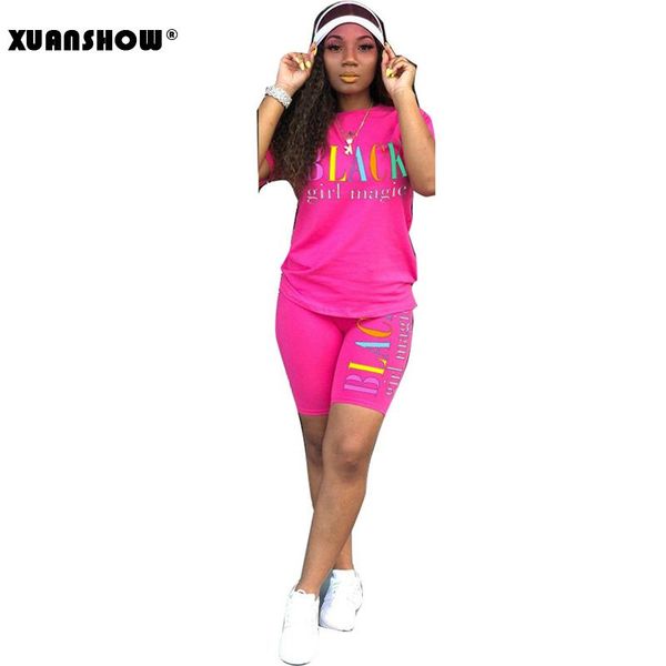 xuanshowsummer 2020 two piece set t shirt and shorts 2 piece set women club outfits jogging sets sportwear clothes plus size, Gray
xuanshowsummer 2020 two piece set t shirt and shorts 2 piece set women club outfits jogging sets sportwear clothes plus size, Gray