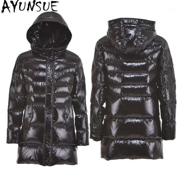 ayunsue men's down jacket hooded warm winter coat men parkas long puffer 90% white duck down jacket men clothing veste homme1, Black
ayunsue men's down jacket hooded warm winter coat men parkas long puffer 90% white duck down jacket men clothing veste homme1, Black