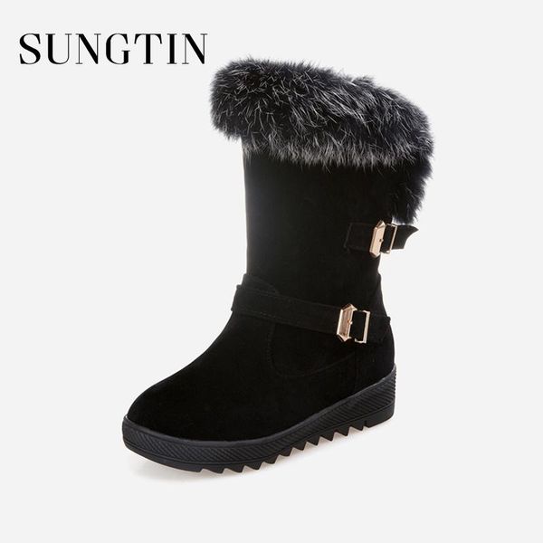boots sungtin winter suede women keep warm snow woman solid black short plush casual riding ladies plus size flat
boots sungtin winter suede women keep warm snow woman solid black short plush casual riding ladies plus size flat