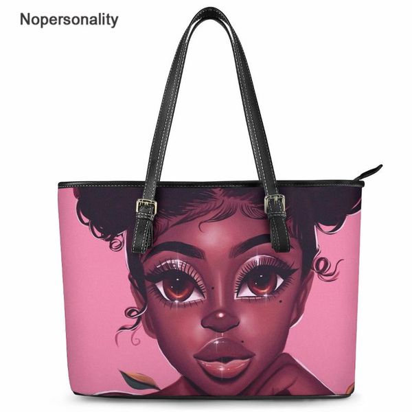 nopersonality handbag african beauty afro puffs black girl print pu leather shoulder bags large luxury tote bag for ladies girls
nopersonality handbag african beauty afro puffs black girl print pu leather shoulder bags large luxury tote bag for ladies girls