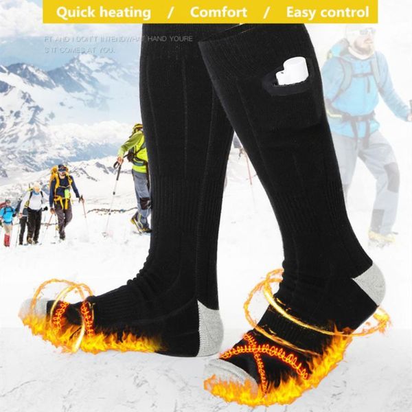 men warm socks three-level electric heating socks usb fast heating winter outdoor sports sportswear, Black 
men warm socks three-level electric heating socks usb fast heating winter outdoor sports sportswear, Black