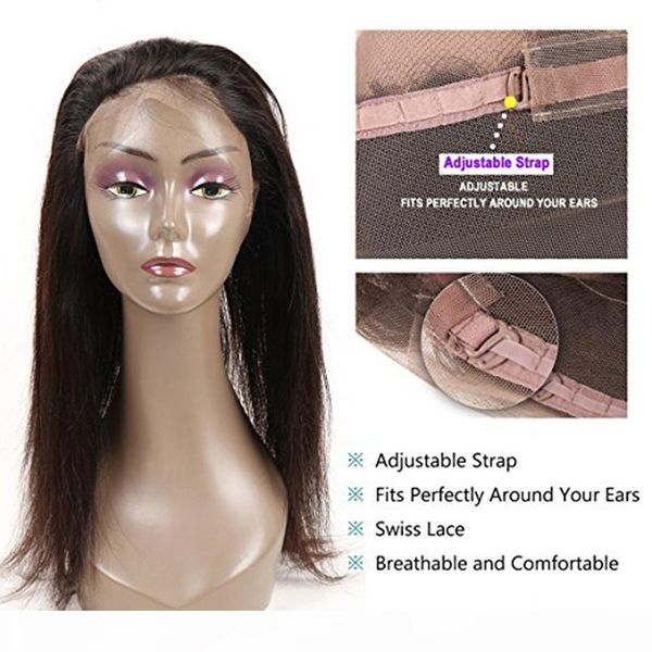 8a 360 lace band frontal straight brazilian virgin human hair extensions natural hairline lightly bleached knots lace frontal natural color, Black;brown
8a 360 lace band frontal straight brazilian virgin human hair extensions natural hairline lightly bleached knots lace frontal natural color, Black;brown