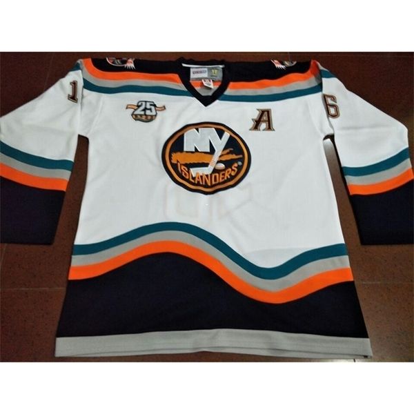740 #16 fishsticks ziggy palffy 1997-98 new york islanders game worn or custom any name or number retro jersey, Black
740 #16 fishsticks ziggy palffy 1997-98 new york islanders game worn or custom any name or number retro jersey, Black