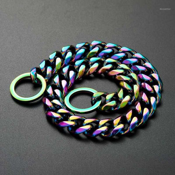 dog collars & leashes 18k colorful plated stainless steel collar and leash choke chain for large dogs pitbull rottweiler pet stuff accessori
dog collars & leashes 18k colorful plated stainless steel collar and leash choke chain for large dogs pitbull rottweiler pet stuff accessori