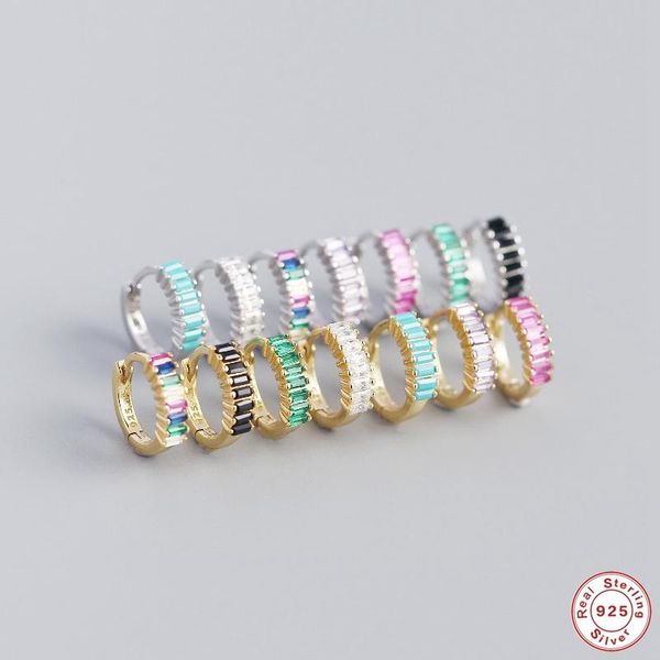hoop & huggie luxury colored zircon earrings genuine 925 sterling silver earring for woman ladies circle round pendientes fine jewelry, Golden;silver
hoop & huggie luxury colored zircon earrings genuine 925 sterling silver earring for woman ladies circle round pendientes fine jewelry, Golden;silver