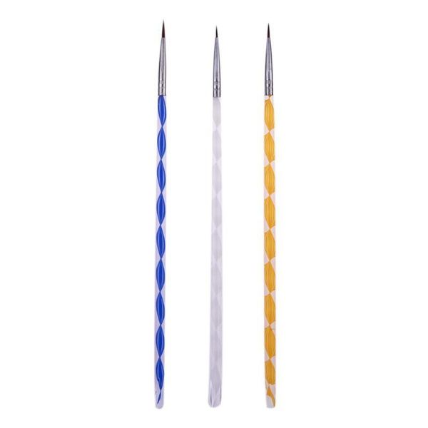3шт акриловой screw rod най кисть прицепных line pen ногти кисть uv gel ногти картины рисования кисть diy маникюр инструменты tsetvay, Yellow
3шт акриловой screw rod най кисть прицепных line pen ногти кисть uv gel ногти картины рисования кисть diy маникюр инструменты tsetvay, Yellow