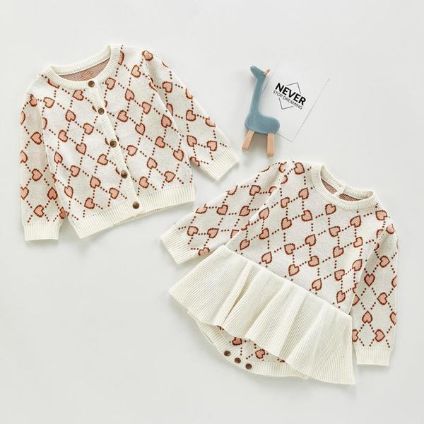 2021 new autumn girls clothes knitted bodysuit set infant newborn girl knit cardigan kids sweater cotton baby jumpsuit c3r1, Blue
2021 new autumn girls clothes knitted bodysuit set infant newborn girl knit cardigan kids sweater cotton baby jumpsuit c3r1, Blue