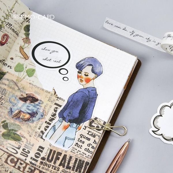 креативный черный белый диалоговое окно альбом paper lable стикеры crafts и скрапбукинг декоративные наклейки lifelog симпатичные канцелярск 
креативный черный белый диалоговое окно альбом paper lable стикеры crafts и скрапбукинг декоративные наклейки lifelog симпатичные канцелярск