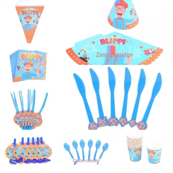 znxjn blippi toys paper cup paper plate spoon flag-pulling tablecloth fork spoon balloon tablecloth tableclothfork theme party flag-pulling
znxjn blippi toys paper cup paper plate spoon flag-pulling tablecloth fork spoon balloon tablecloth tableclothfork theme party flag-pulling